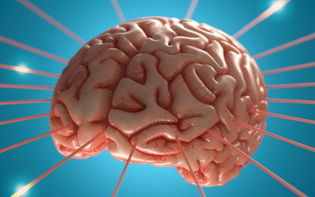Hiperexcitación en un área del cerebro (tronco cerebral) causada por Migraña.